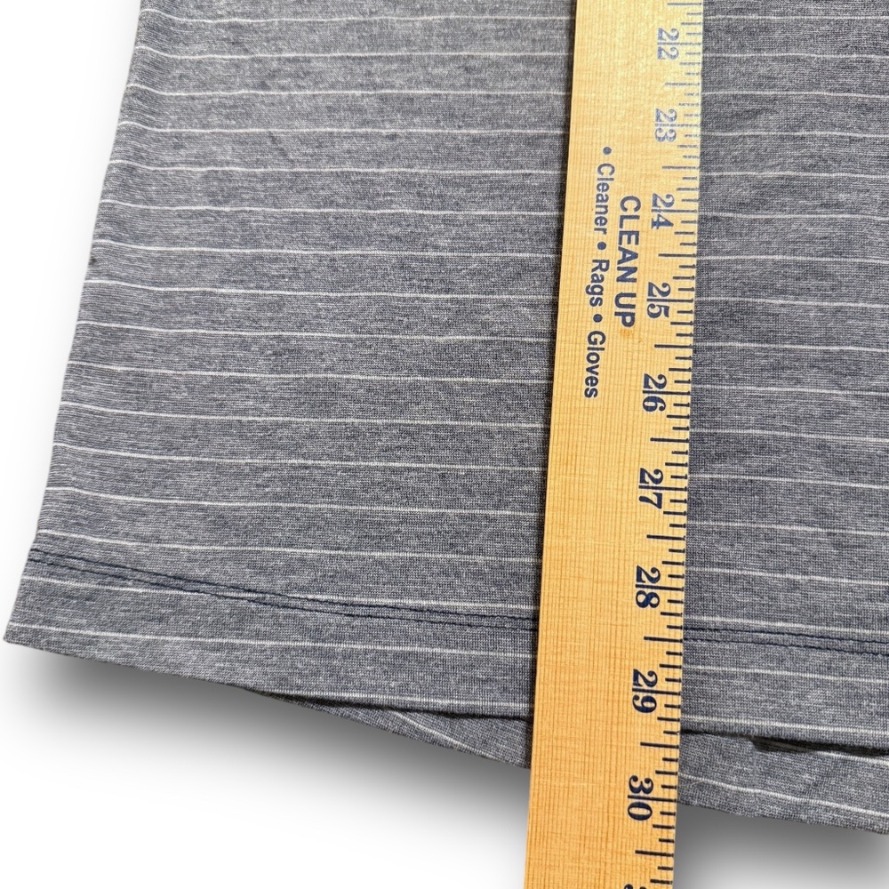 Lululemon Evolution Striped Gray Performance Golf… - image 4